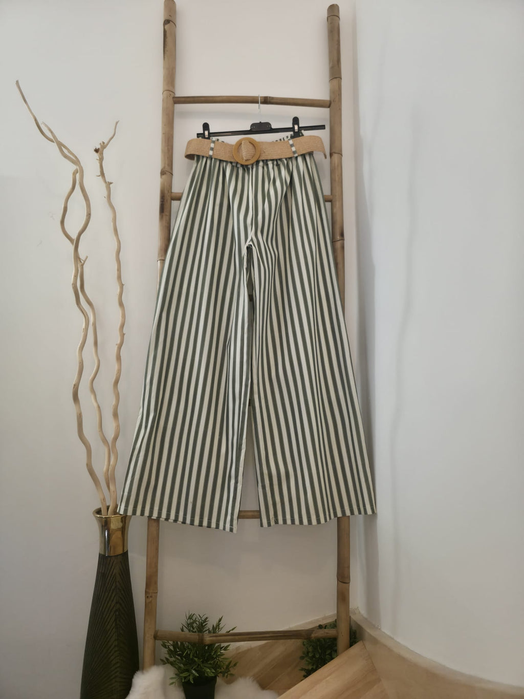 Pantalon Taille Haute Moderne