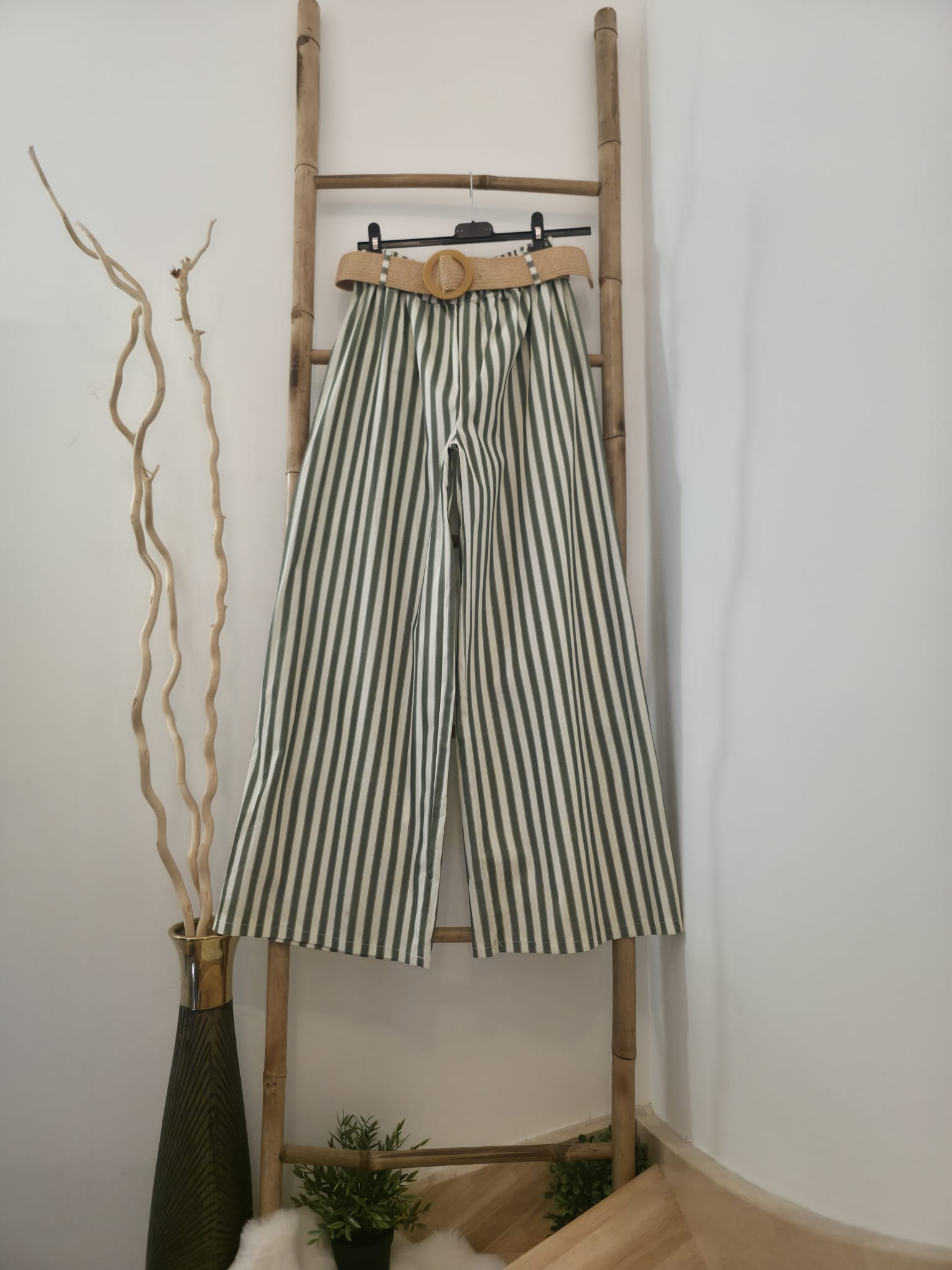 Pantalon Taille Haute Moderne